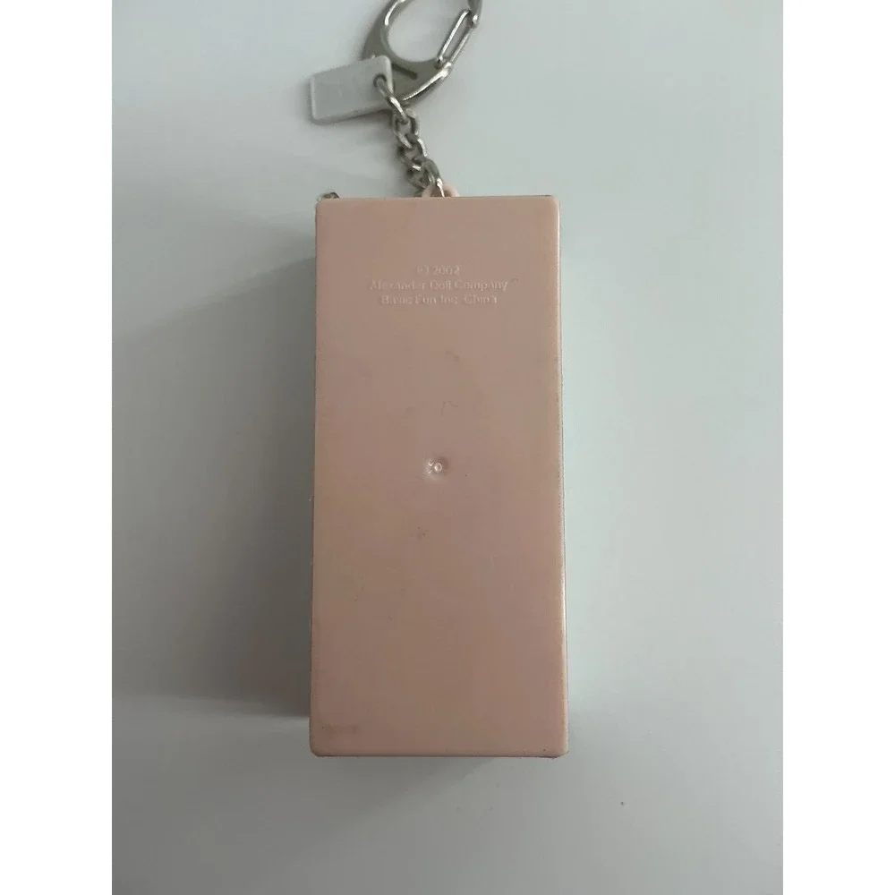 Madame Alexander Miniature Doll Keychain Pink Tutu Fairy 2002 Basic Fun Inc Box